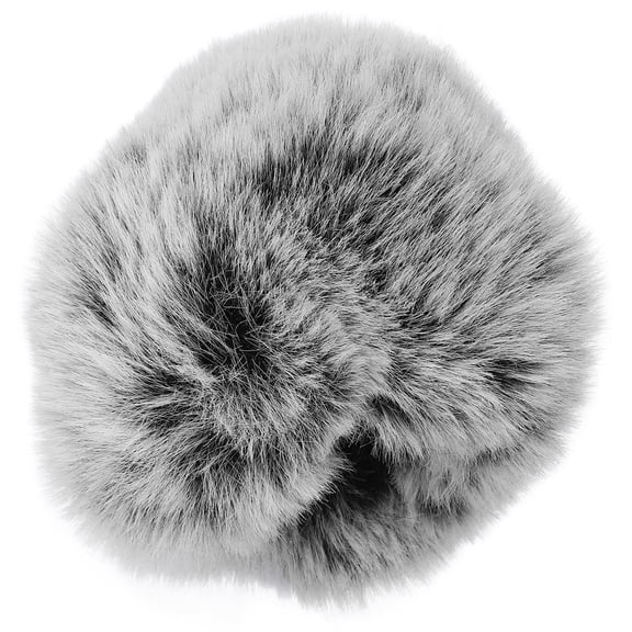 CTIRCHIU Black Microphone Windshield Cover Protector for Bar - 1 Piece Artificial Mic Foam Windscreen