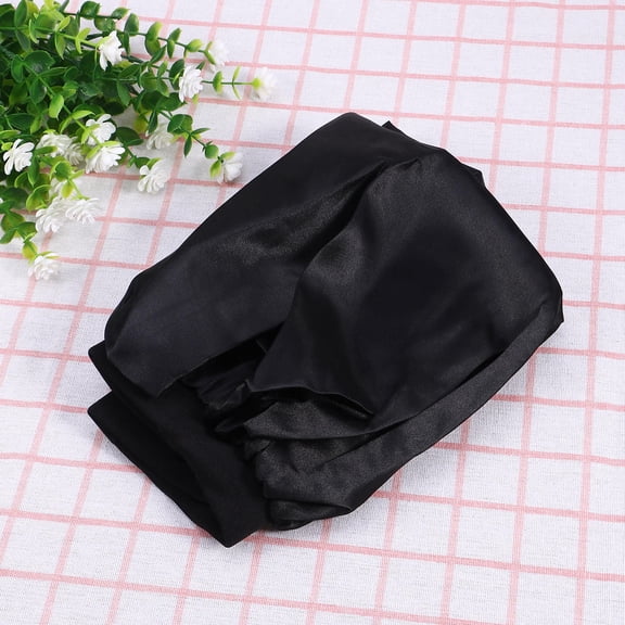 CTIRCHIU shower cap for dreadlocks Black Round Bathing 1Set