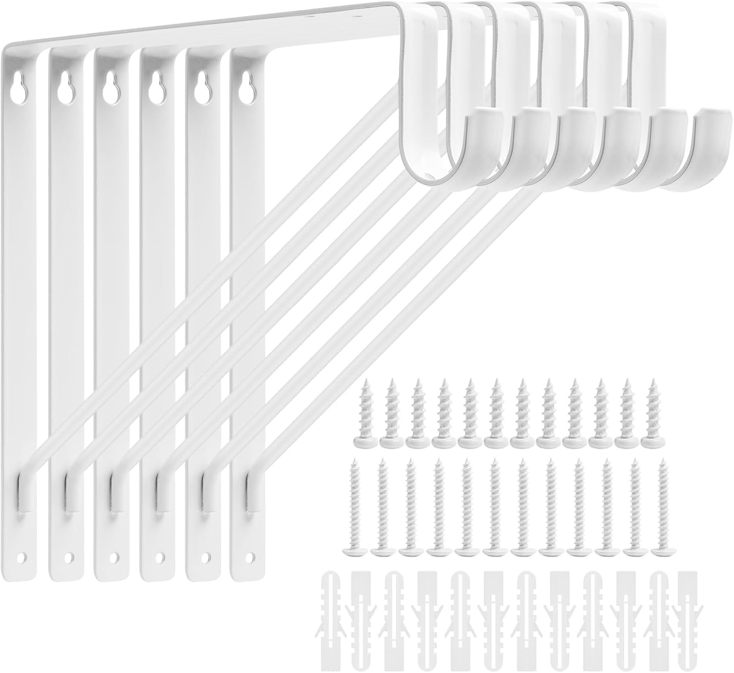 Uxcell 10pcs 1/4"(6mm) Diameter 6061 Aluminum Round Rods 10"(255mm) Length Aluminum Solid Bar For Industrial CNC, DIY Craft, Robotics, Silver - Walmart Supplies
