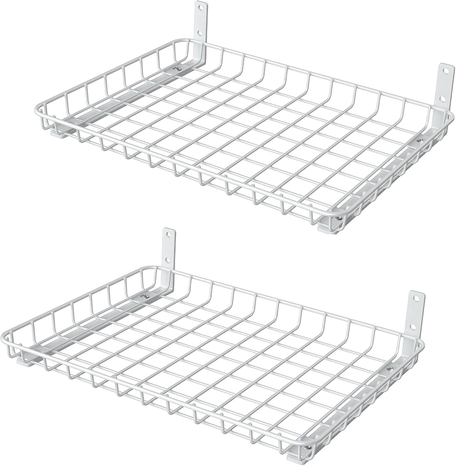 CTIVBI Garage 12x18 inch Wall Shelf Wall-Mounted Storage Shelves for ...