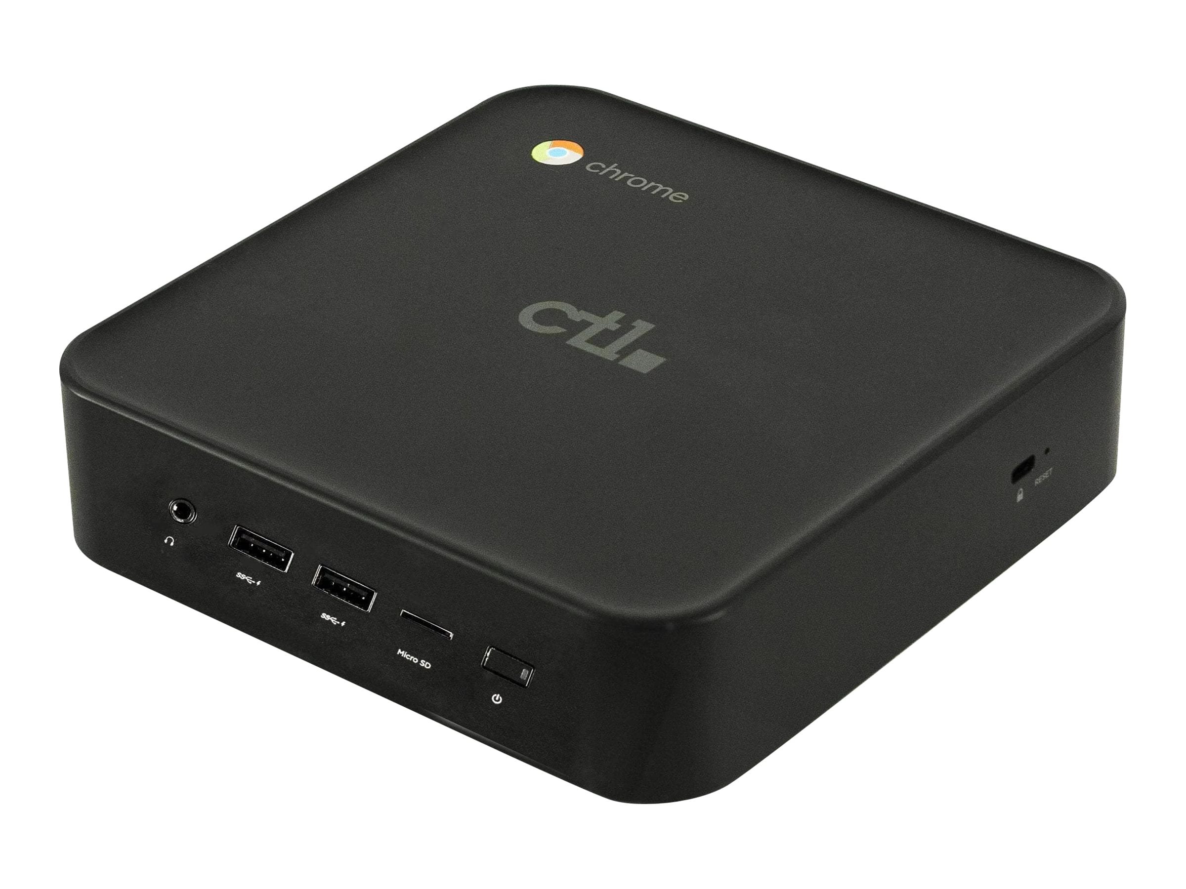 CTL Chromebox Chromebox Desktop Computer, Intel Celeron 3867U, 4GB RAM ...