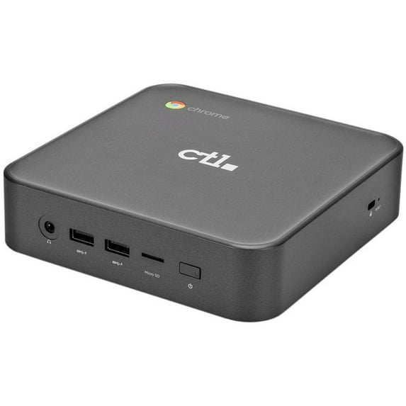 CTL Chromebox Chromebox Desktop Computer, Intel Core i7 i7-10610U, 16GB RAM, 500GB SSD, ChromeOS, CBX2-7P