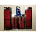 thumbnail image 1 of CTL6721SEQ-Set2 1968-1972 Chevy/GMC Truck Sequential LED Tail Light/Rear Red LED Side Marker Light Set, 1 of 1