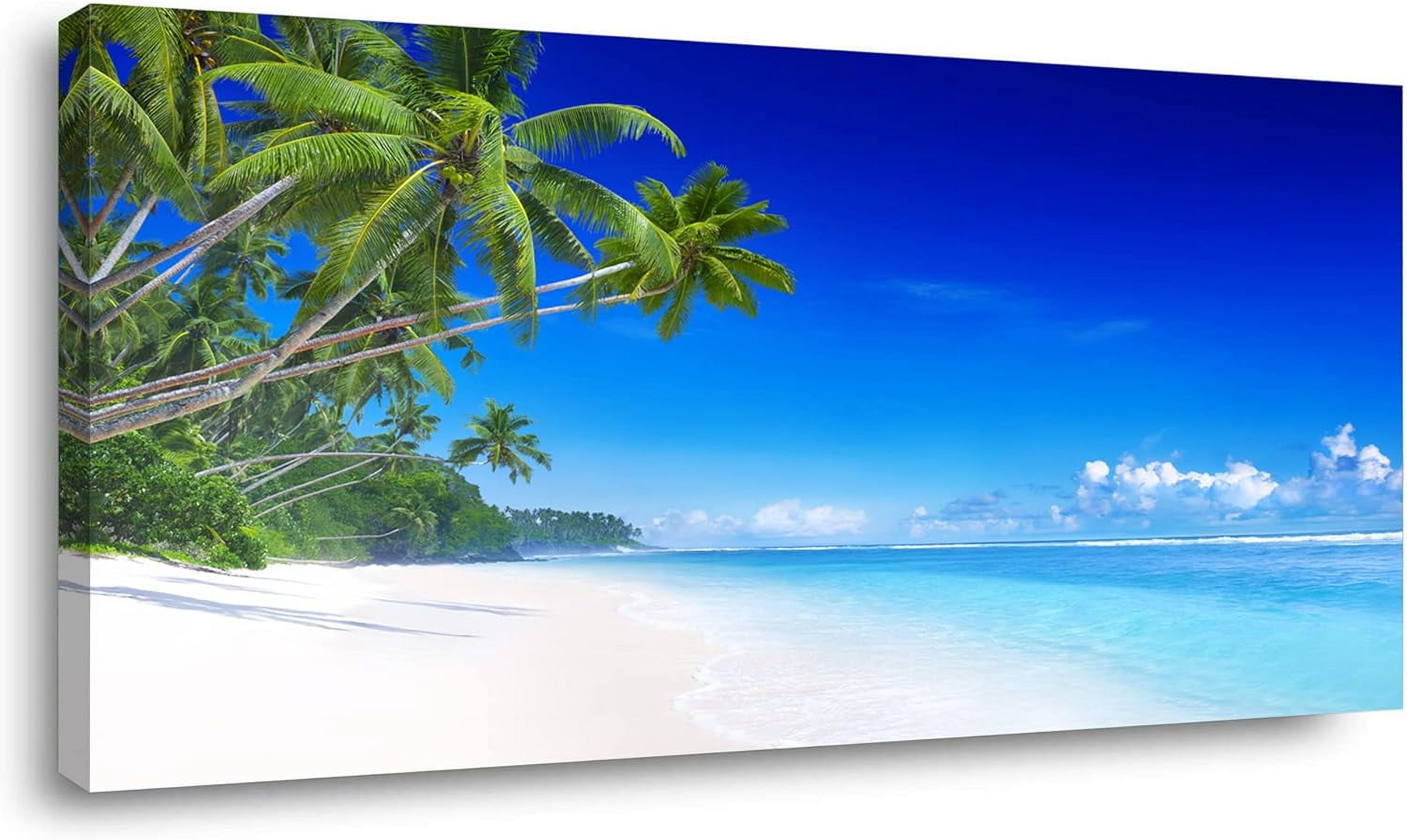 CTLLBeach Canvas Wall Art for Living Room Bedroom Home Decoration