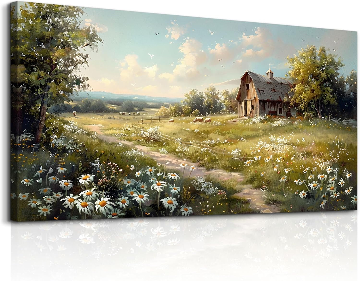 CTLLCanvas Wall Art For Living Room Farmhouse Wall Decor For Bedroom