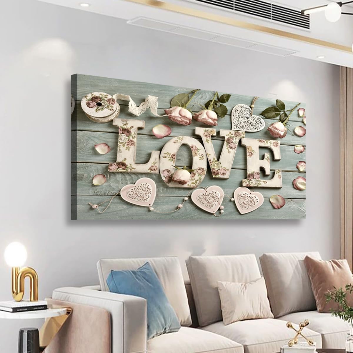 CTLL Love Canvas Wall Art Bedroom Wall Decor Living Room Romantic Wall CTLL Love Canvas Wall Art Bedroom Wall Decor Living Room Romantic Wall