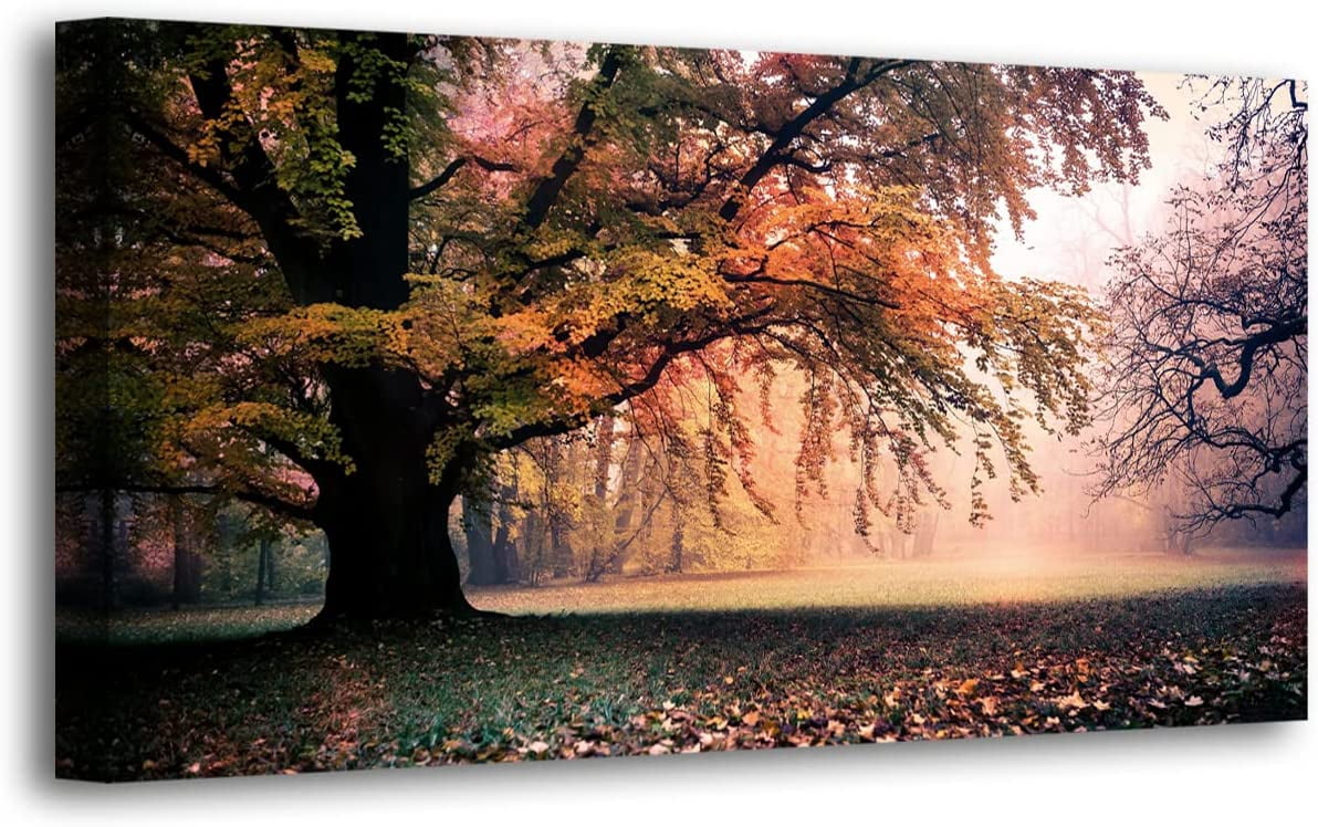CTLL-Tree of Life Wall Art Canvas Prints Natural Landscape Picture Home ...