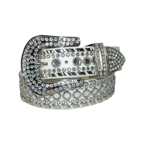 CTM 1 1/2 Inch Western Rhinestone Belt ( Available) (Women's Plus)