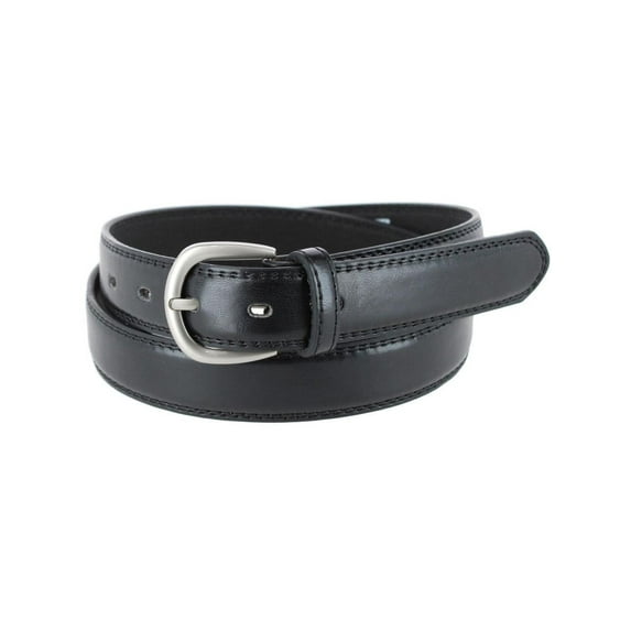 CTM 1 1/8 Inch Wide Basic Dress Belt (Men)