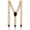 thumbnail image 1 of CTM  1.375 Inch Wide Suspender with Drop Tab Swivel Hook Ends (Men), 1 of 3