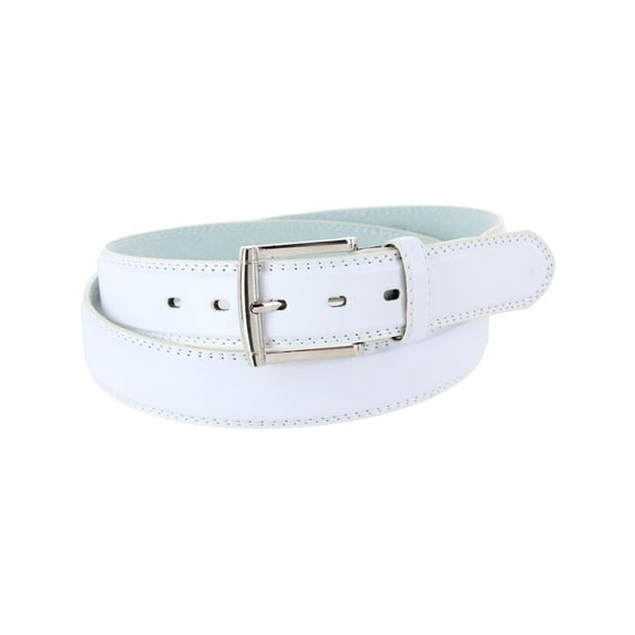 CTM 1.5 Inch Wide Basic Leather Belt (Men Big & Tall)