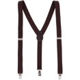 thumbnail image 1 of CTM 1-Inch Wide Elastic Clip End Suspenders (Men), 1 of 3