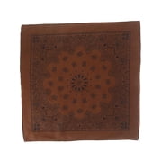 CTM 27 Inch Austin Paisley Print Bandana