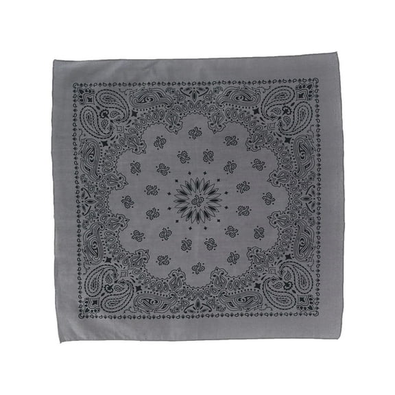 CTM 27 Inch Austin Paisley Print Bandana