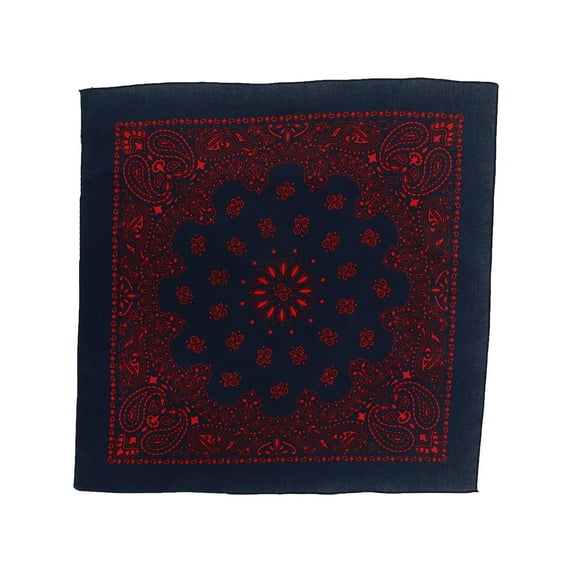 CTM 27 Inch Austin Paisley Print Bandana