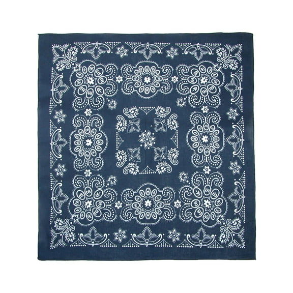 CTM 27 Inch Extra Large Cotton Texas Paisley Bandana