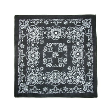 CTM 27 Inch Extra Large Cotton Texas Paisley Bandana