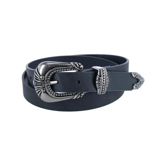 CTM  3 Piece Skinny Western Belt (Women)