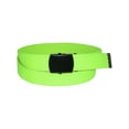 thumbnail image 1 of CTM Adjustable 1.25 Inch Wide Neon Fabric Web Belt, 1 of 2
