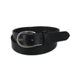 thumbnail image 1 of CTM  Adjustable Smooth Leather Dress Belt (Women), 1 of 4