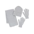 thumbnail image 1 of CTM Adult One Size Winter Beanie Hat Gloves and Scarf Set by Wootie, 1 of 5