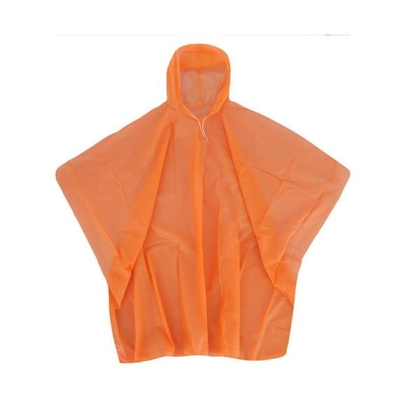 CTM Adult Reusable Waterproof Long Rain Poncho