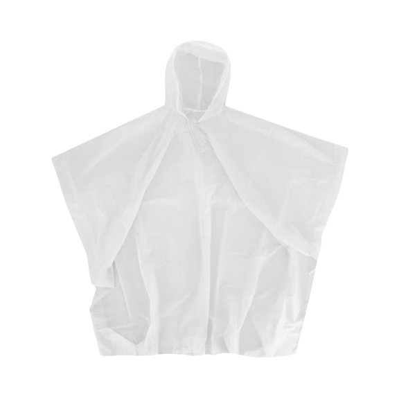 CTM Adult Reusable Waterproof Long Rain Poncho