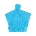 thumbnail image 1 of CTM Adult Reusable Waterproof Long Rain Poncho, 1 of 3