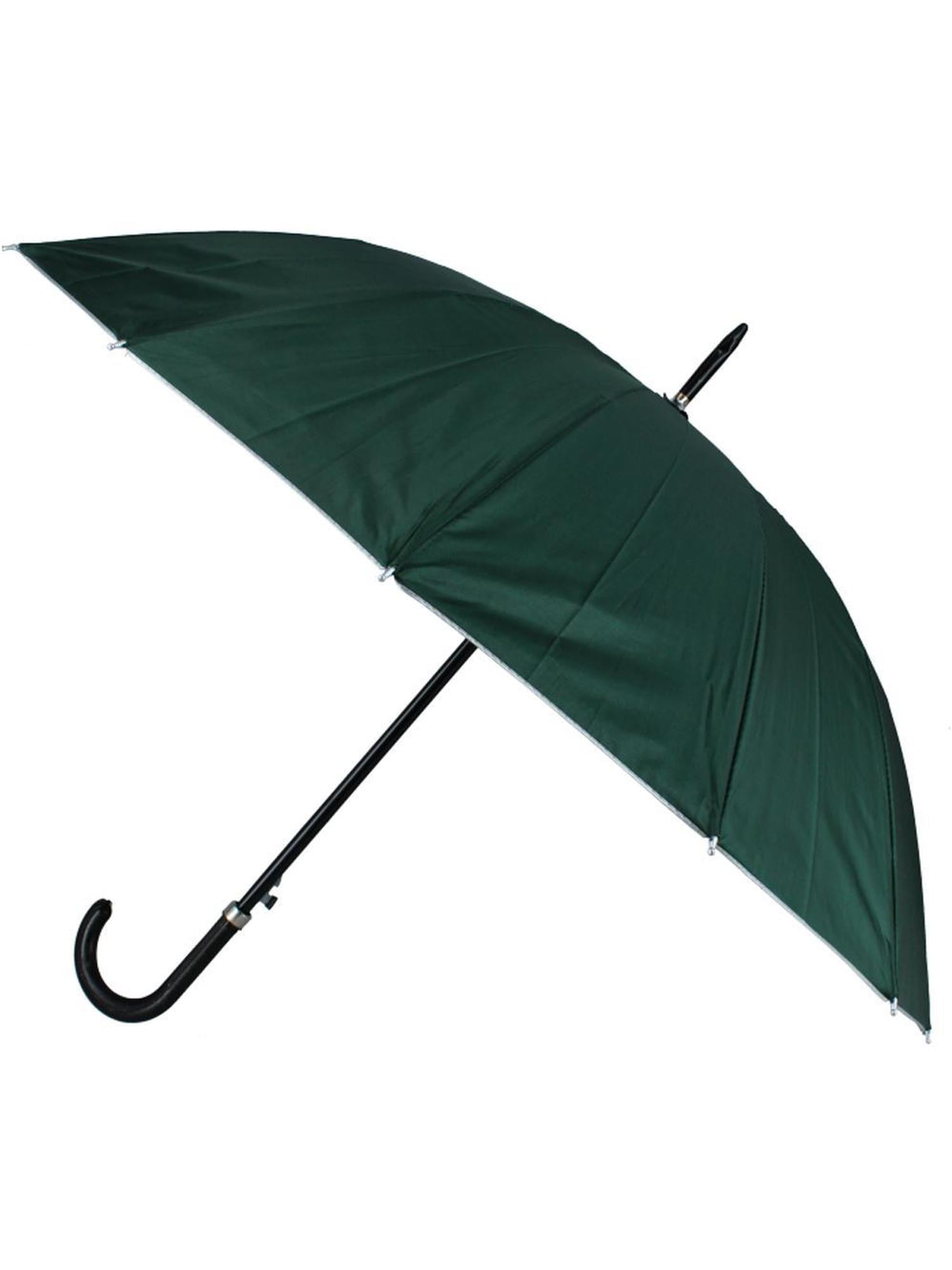 CTM Adult Sleek Solid Color Stick Umbrella