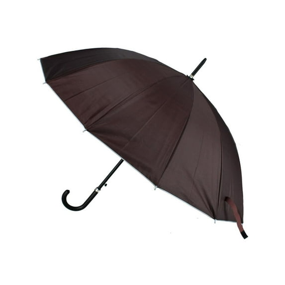 CTM Adult Sleek Solid Color Stick Umbrella
