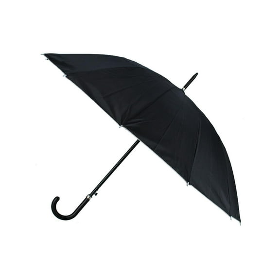 CTM Adult Sleek Solid Color Stick Umbrella