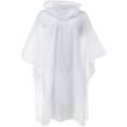 thumbnail image 1 of CTM Adult Waterproof Reusable Rain Poncho by Wootie, 1 of 5