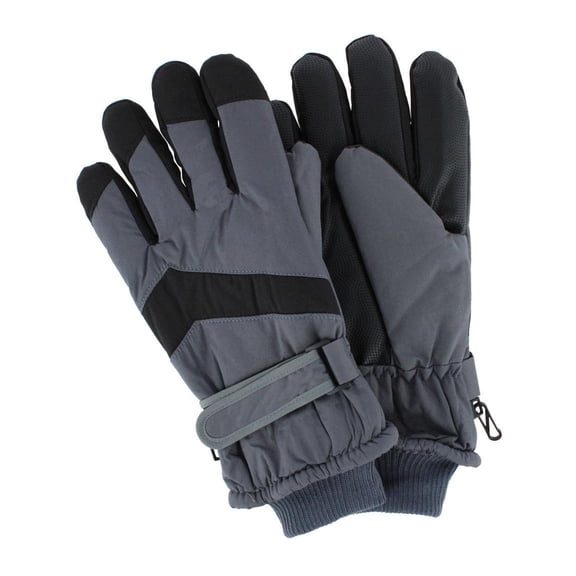 CTM Adult Winter Ski Gloves with Extended Cuff and Wrist Strap by Wootie