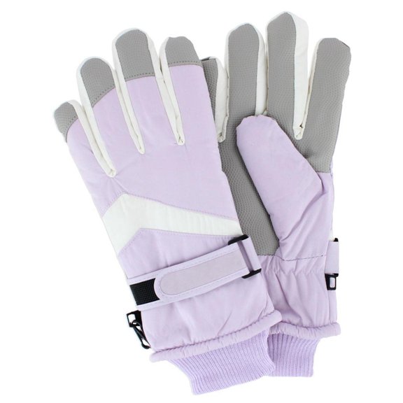 CTM Adult Winter Ski Gloves with Extended Cuff and Wrist Strap by Wootie