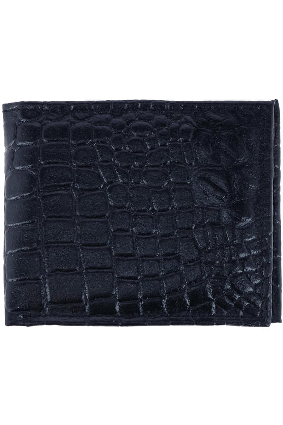 Alligator Print Bifold Wallet (Men)