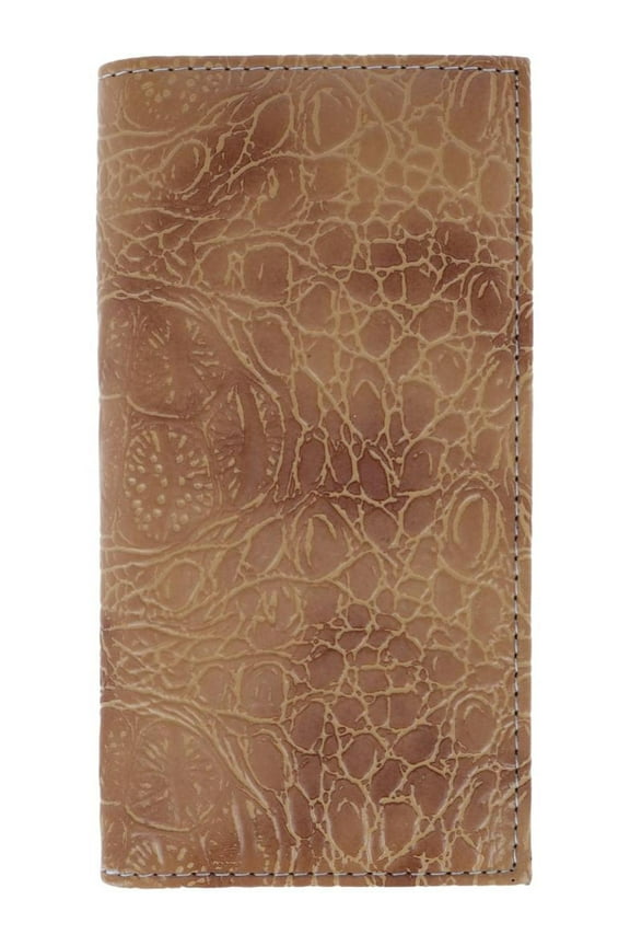 Alligator Print Roper Wallet and Checkbook Holder (Men)