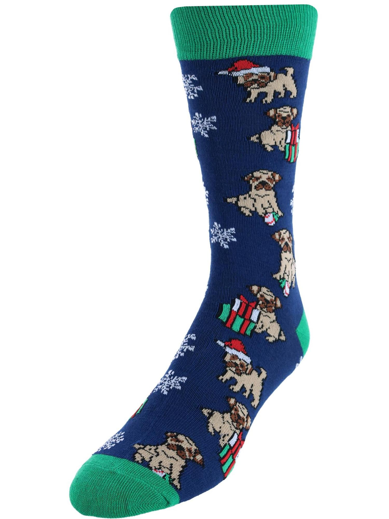 CTM Assorted Novelty Christmas Socks (Men)