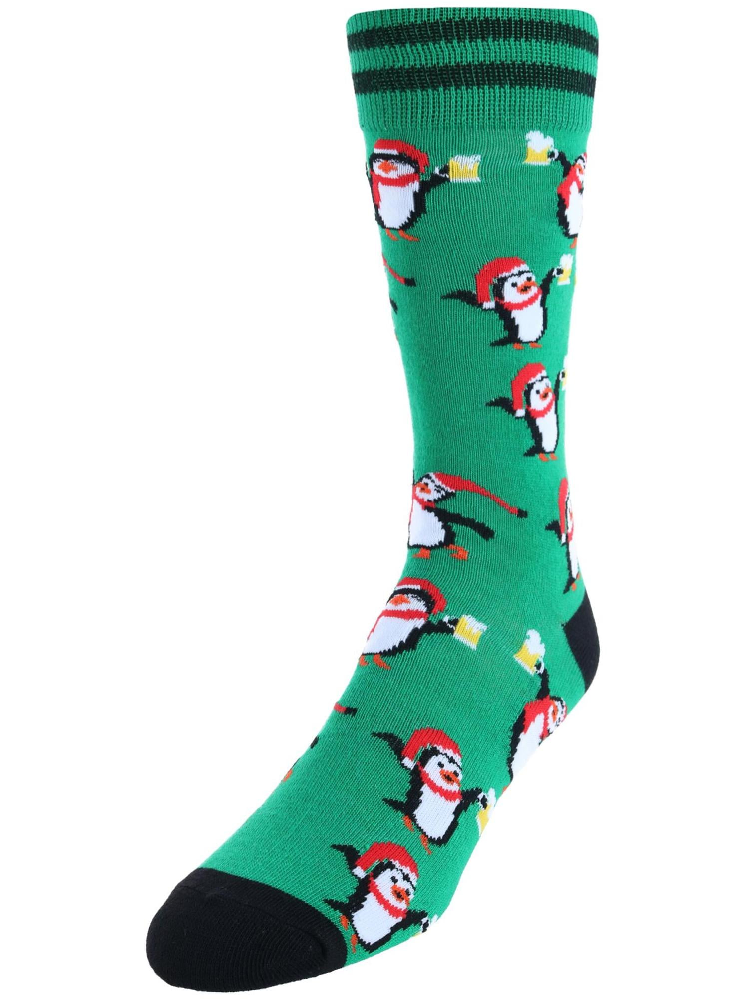 CTM Assorted Novelty Christmas Socks (Men)