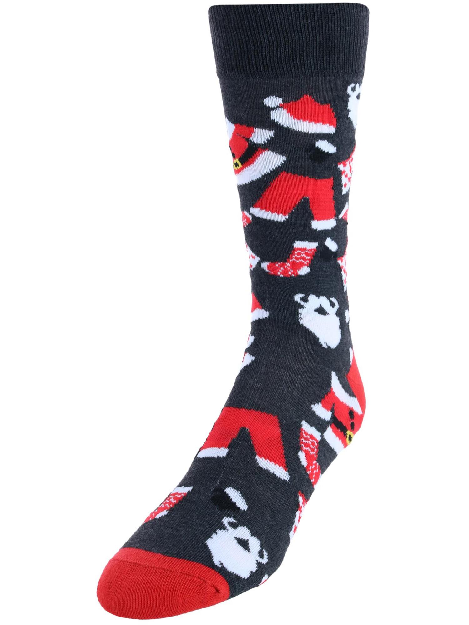 CTM Assorted Novelty Christmas Socks (Men)