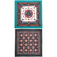 thumbnail image 1 of CTM  Aztec and Apache Southwestern Print Bandana Kit (Pack of 2) (Women), 1 of 3