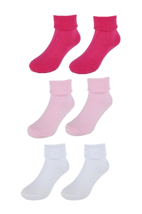 Baby's Soft Triple Roll Socks by Wootie (3 Pack)