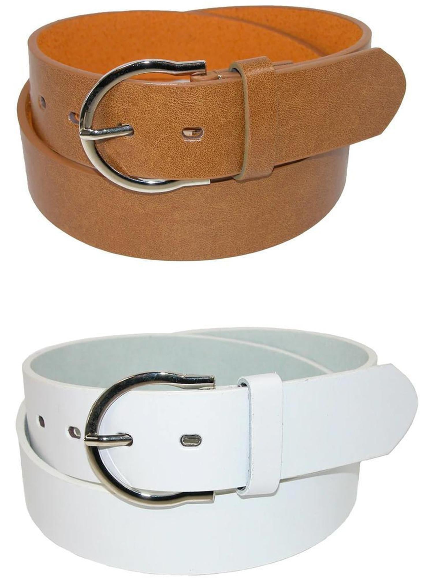 5748 Womens 1 3/8 Inch Wide Basic Bridle Belt, Small Womens 1 3/8 Inch Wide Basic Bridle Belt, Small, Brown  main image 3