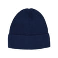 thumbnail image 1 of CTM  Basic Ribbed Beanie Cuff Cap (Men), 1 of 1