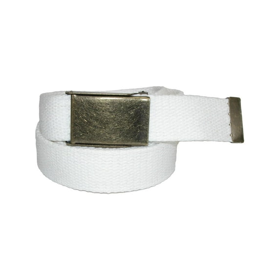CTM Belt with Flip Top Brass Buckle (Pack of 3) (Men Big & Tall)