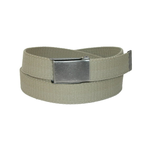 CTM Belt with Flip Top Nickel Buckle (Pack of 3) (Men Big & Tall)