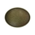 thumbnail image 1 of CTM Blank Oval Belt Buckle with Edge Detail, 1 of 3