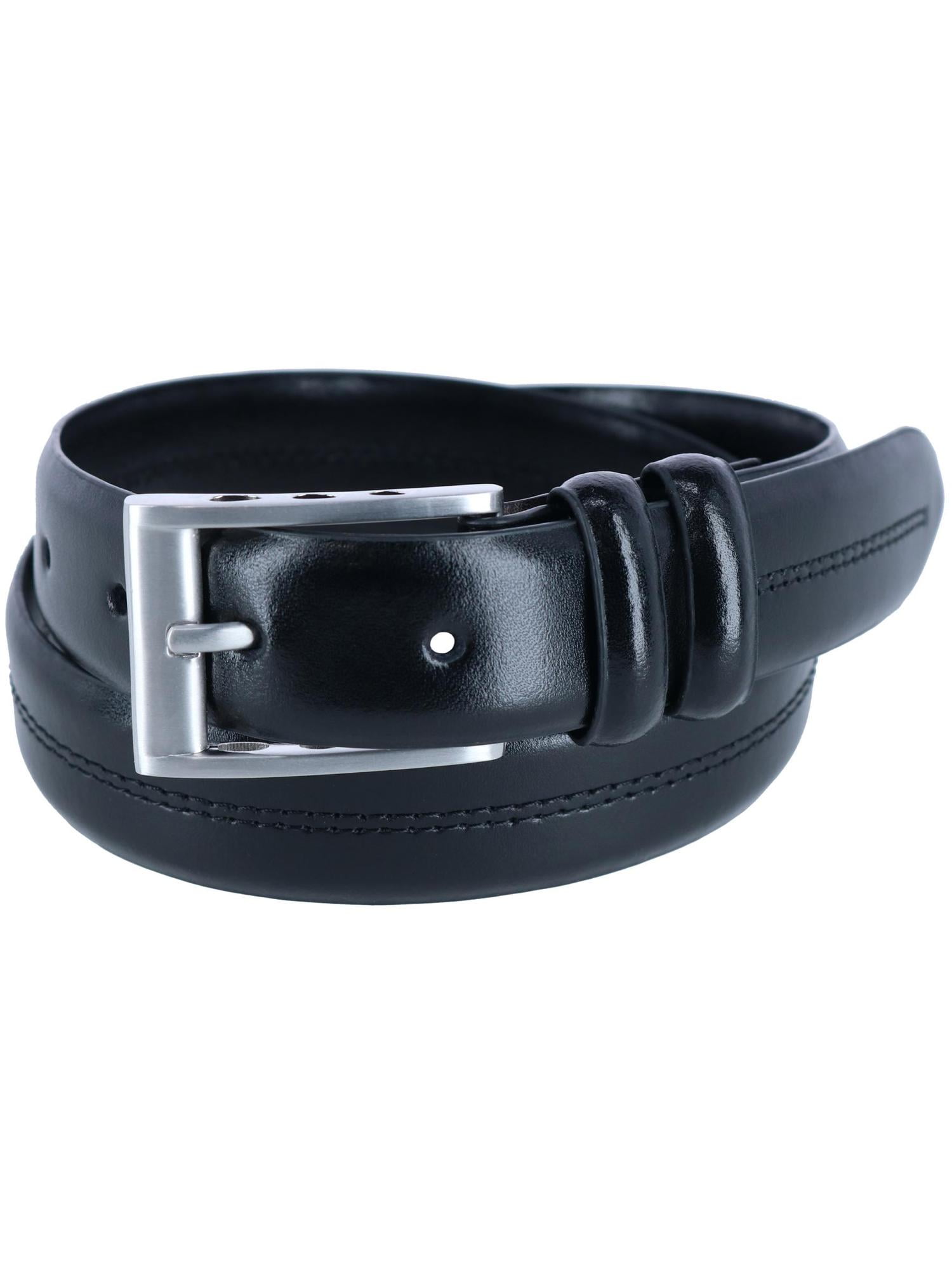 CTM Boy's Center Stitch Dress Belt - Walmart.com