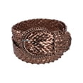 thumbnail image 1 of CTM  Braided Wide Belt with Matching Buckle (Women), 1 of 5