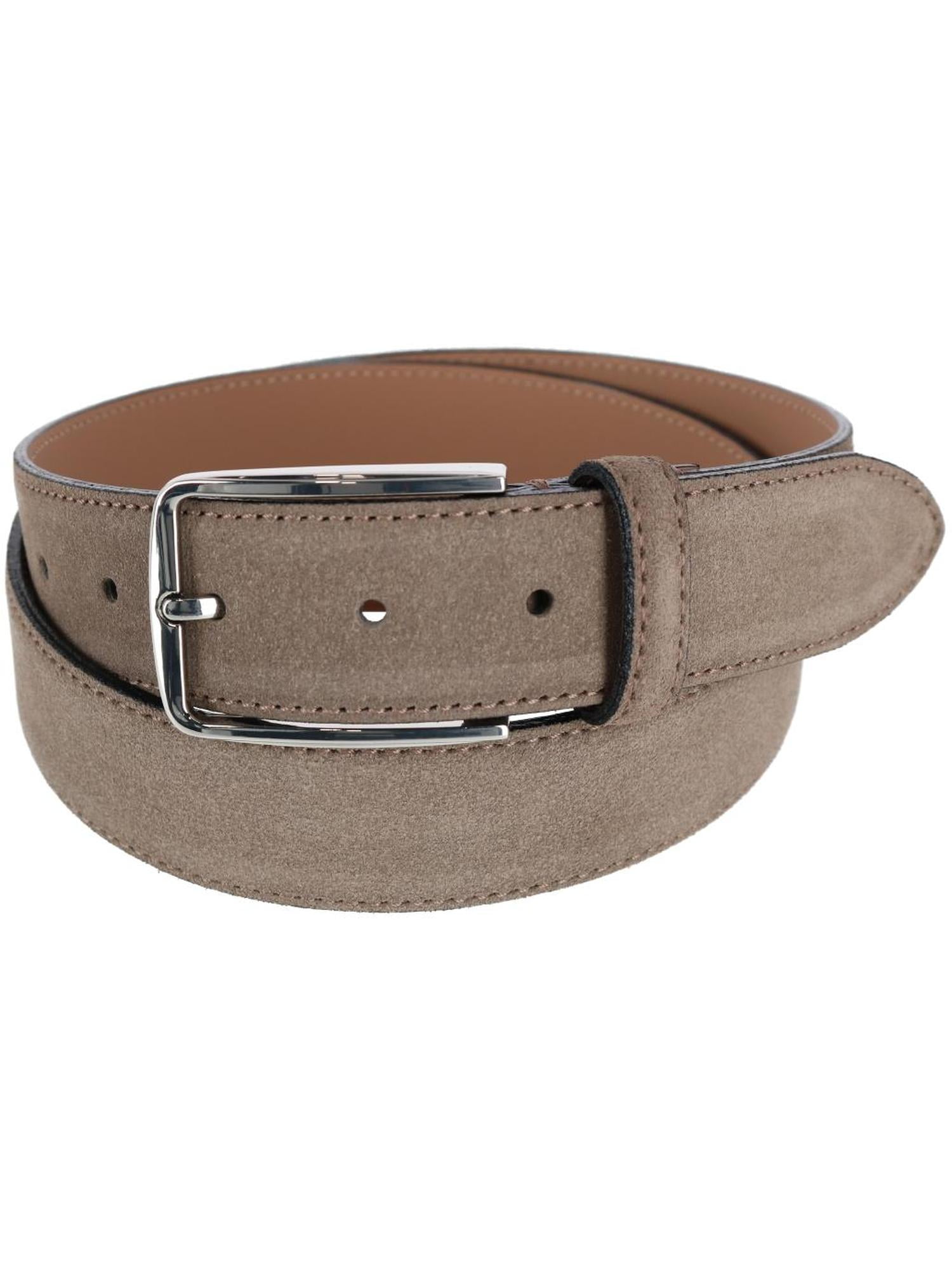 Men's Italian Genuine Supple Leather Belt By CTM | Dress