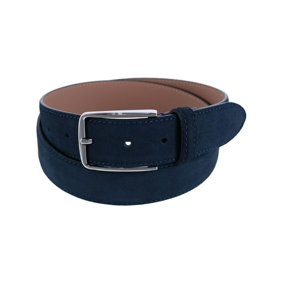 CTM  Brushed Suede Italian Leather Belt (Men)